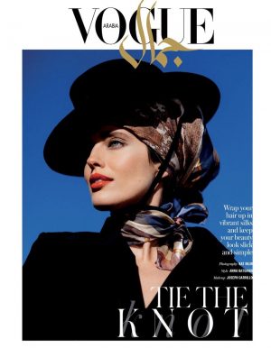 Emily DiDonato Vogue Arabia Head Wrap Fashion Editorial