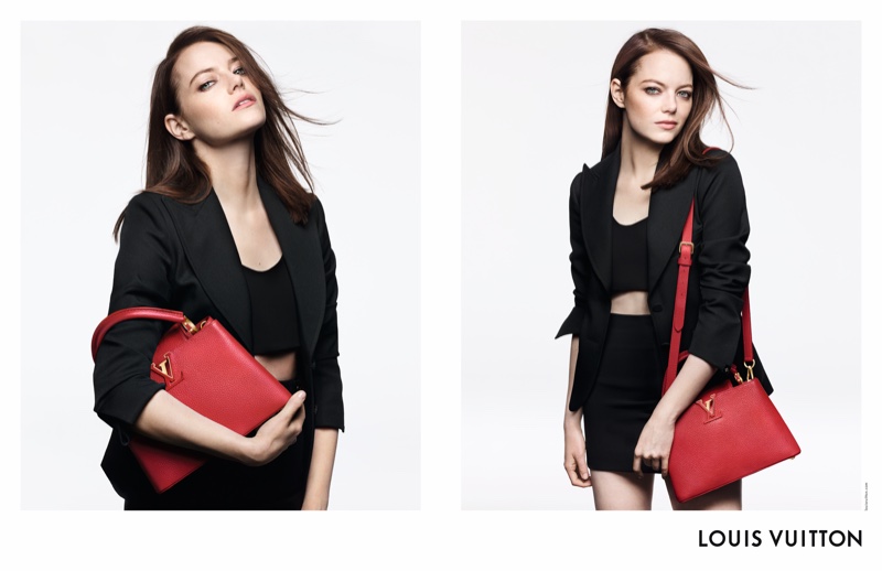 Emma Stone and the Capucines Bag are Louis Vuitton's New Campaign
