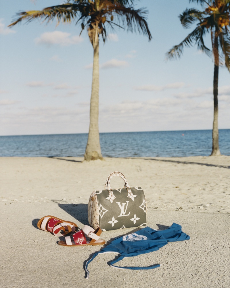 Louis Vuitton takes a beach day