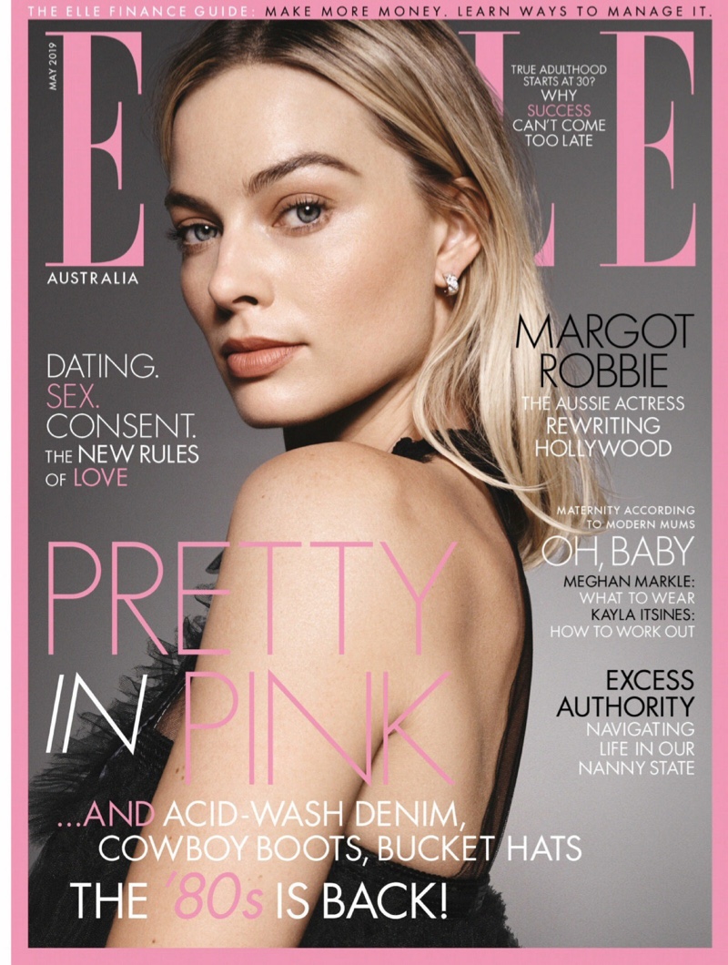 Margot Robbie Cover ~ Margot Robbie Elle Australia 2019 Cover Photoshoot Showtainment
