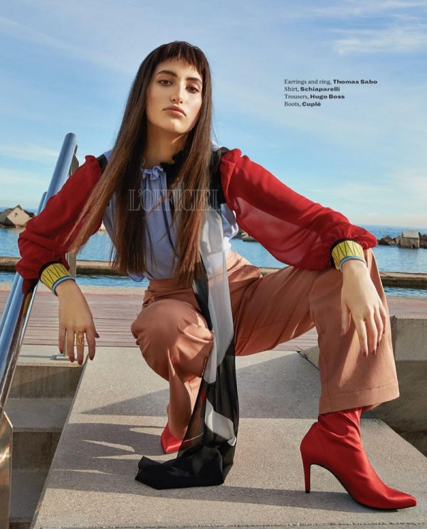 Alba Lackner L'Officiel India Olga Rubio Dalmau Editorial