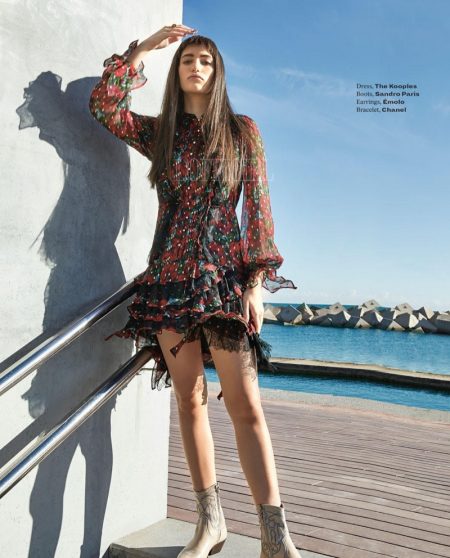 Alba Lackner L'Officiel India Olga Rubio Dalmau Editorial