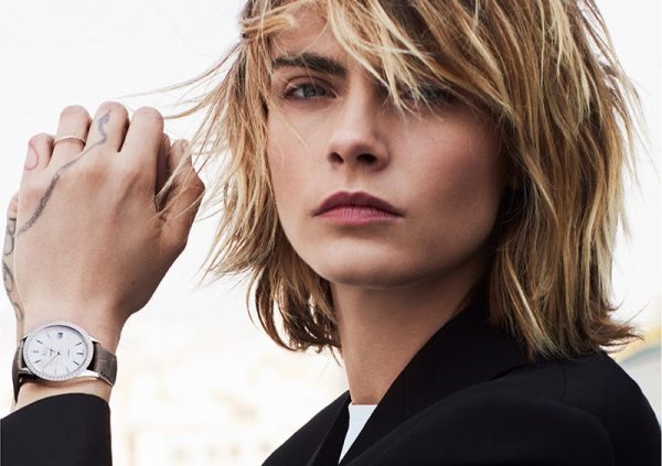 Cara Delevingne Models Tag Heuer’s Carrera Watch