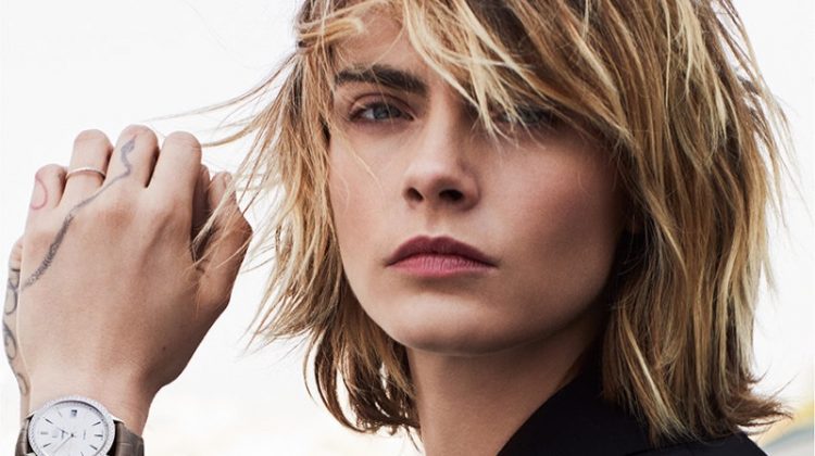 Cara Delevingne stars in Tag Heuer Carrera Lady watch campaign