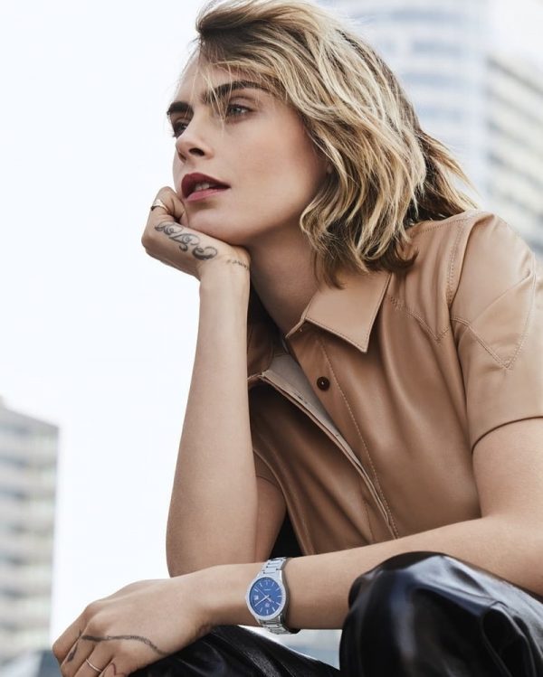 Cara Delevingne Tag Heuer Carrera Watch Ads