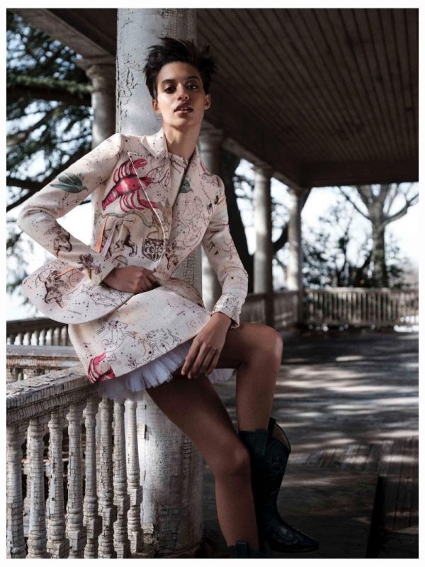 Jourdana Phillips Harper's Bazaar Arabia Juankr Fashion Editorial