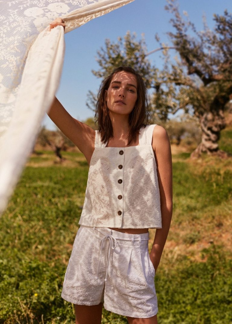 Mango White Summer Outfits 2019 Lookbook