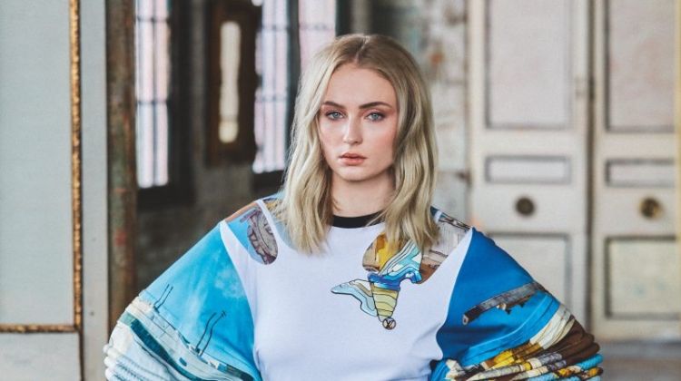 Sophie Turner is the Face of Louis Vuitton Tambour Horizon