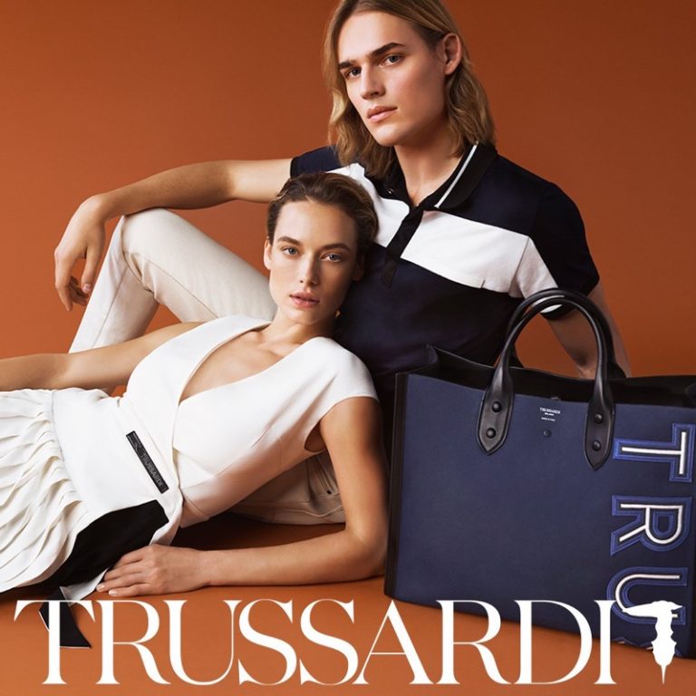 Hannah Ferguson Trussardi Spring 2019 Campaign