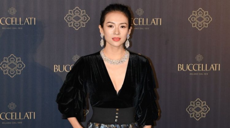 Actress Ziyi Zhang at Buccellati jewelry event