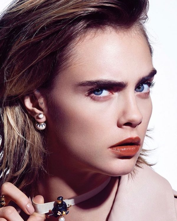 Cara Delevingne Vogue Korea 2019 Cover Dior Makeup Editorial