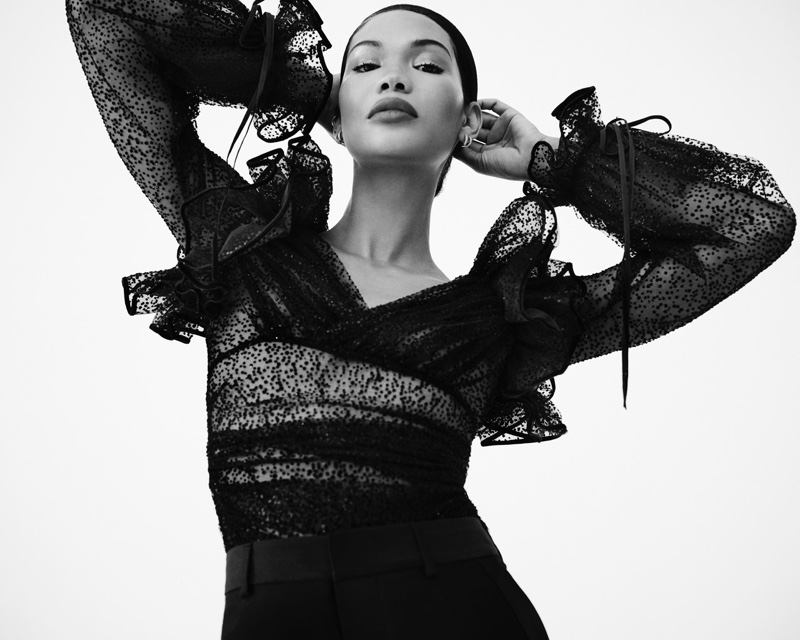 Chanel Iman Cali Harper's Bazaar Kazakhstan 2019 Cover Photos