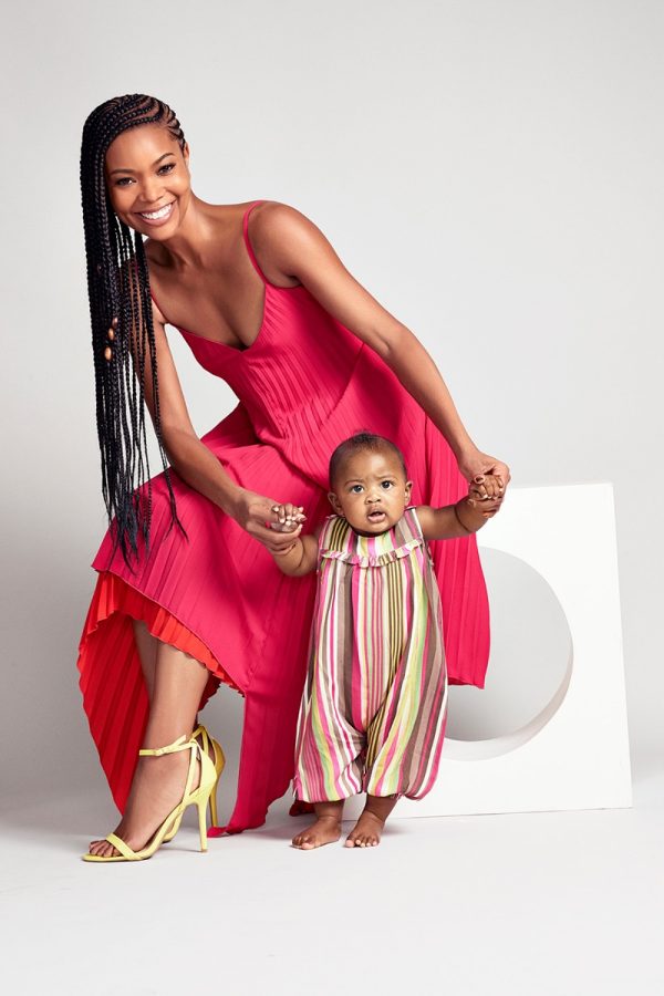 Gabrielle Union Kaavia New York & Company Photos