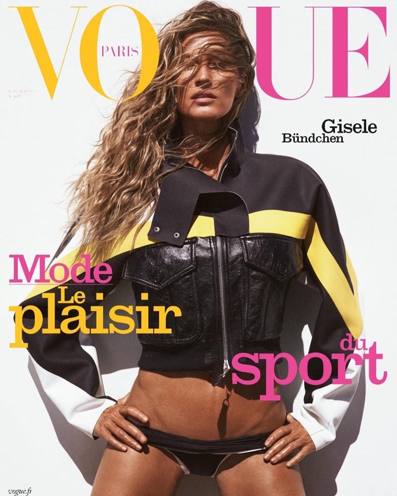 Gisele Bundchen Vogue Paris 2019 Cover Fashion Editorial