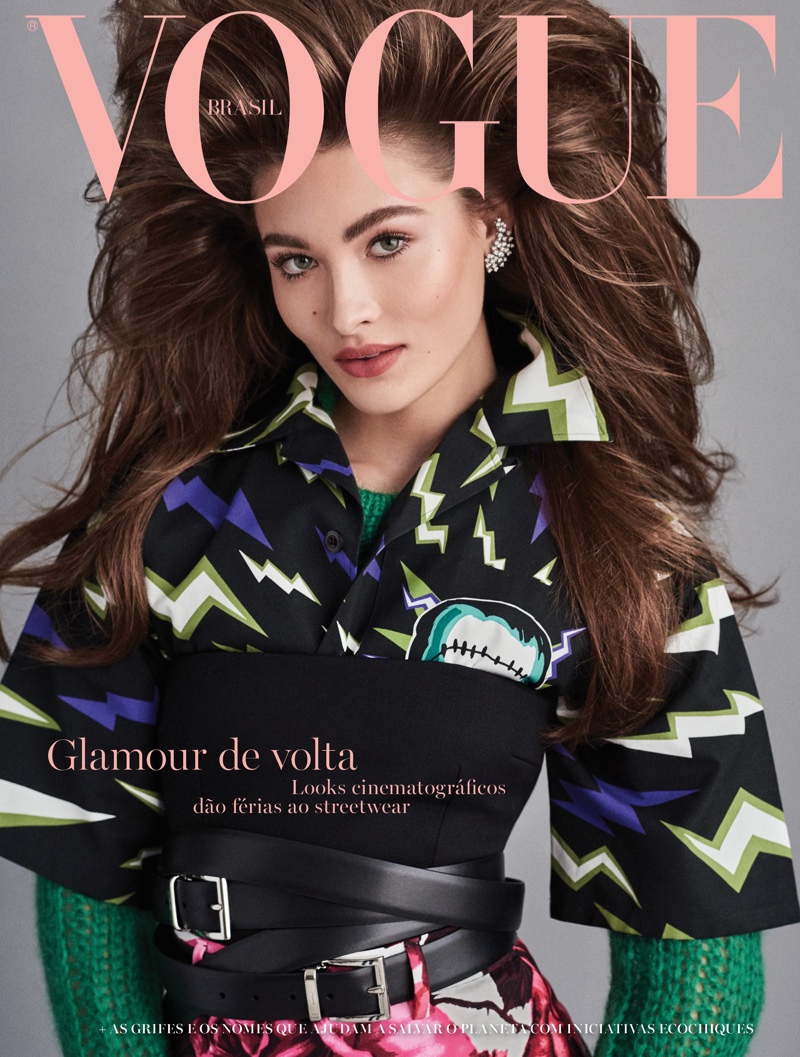 Grace Elizabeth Vogue Brazil 2019 Cover Fashion Editorial