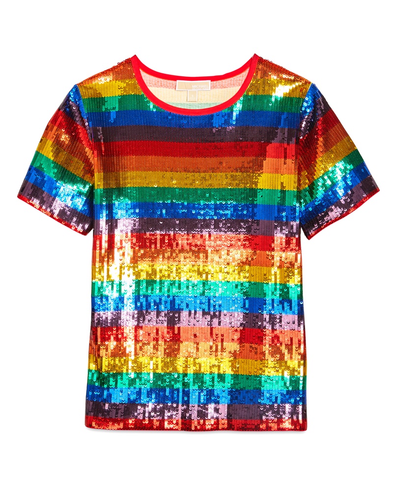michael kors rainbow shirt