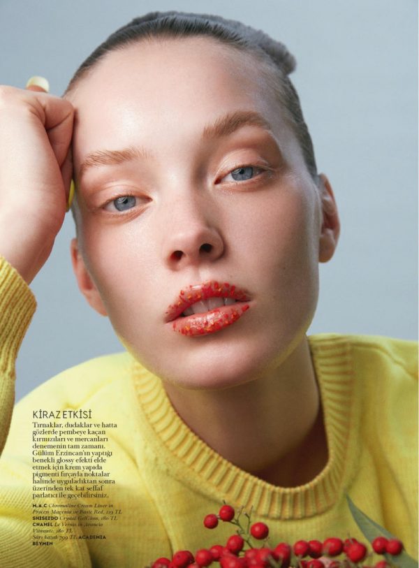 Mildred Gustafsson Vogue Turkey Emre Dogru Beauty Editorial