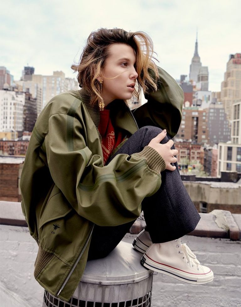 Millie Bobby Brown Harper's Bazaar Singapore 2019 Cover Photoshoot