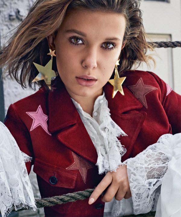 Millie Bobby Brown S Moda Michael Schwartz Cover Photoshoot