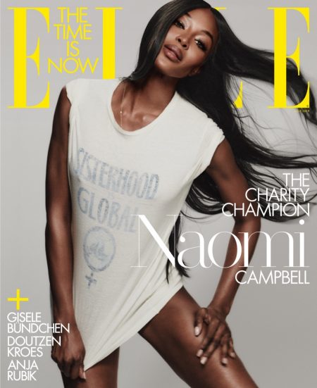 Gisele Bundchen Naomi Campbell ELLE US 2019 Cover Photos