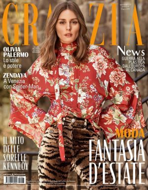 Olivia Palermo Grazia Italy 2019 Cover Fashion Shoot