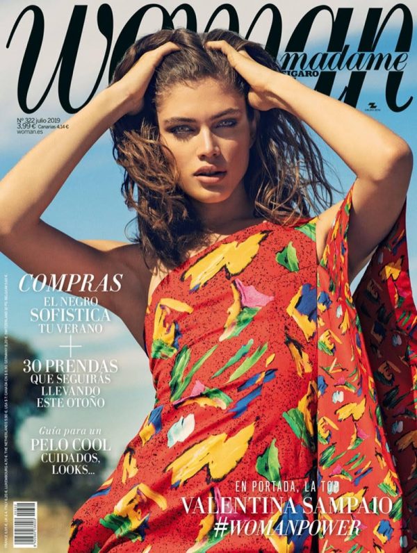 Valentina Sampaio Woman Spain 2019 Cover Fashion Editorial