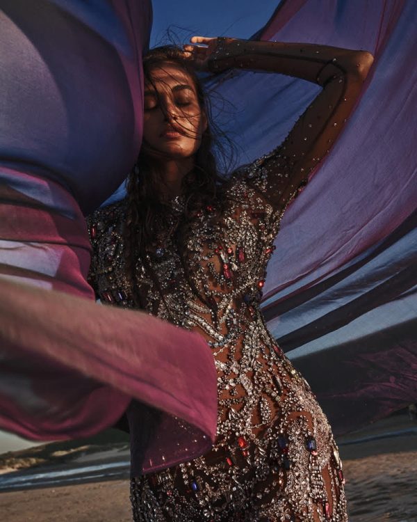 Gizele Oliveira Harper's Bazaar Arabia Stephan Glathe Fashion Editorial