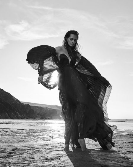 Gizele Oliveira Harper's Bazaar Arabia Stephan Glathe Fashion Editorial