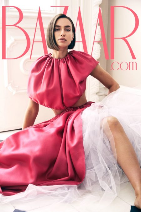 Irina Shayk Harper's Bazaar.com Cover Photos