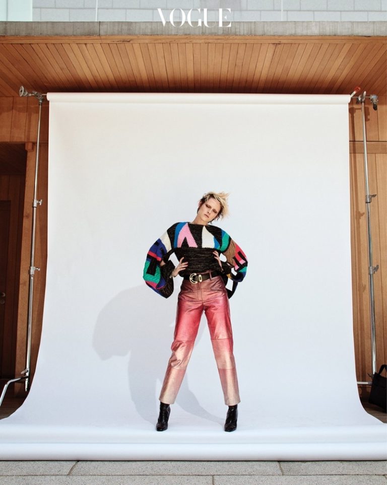 Kristen Stewart Vogue Korea 2019 Cover Chanel Fashion Shoot