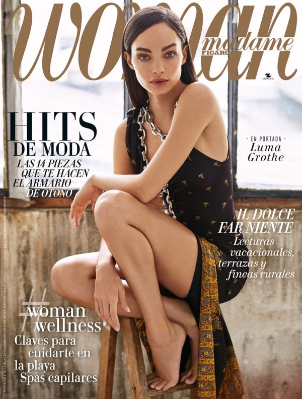 Luma Grothe Woman Spain Richard Ramos Cover Fashion Editorial