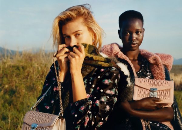 Hailey Baldwin Miu Miu Fall 2019 Campaign