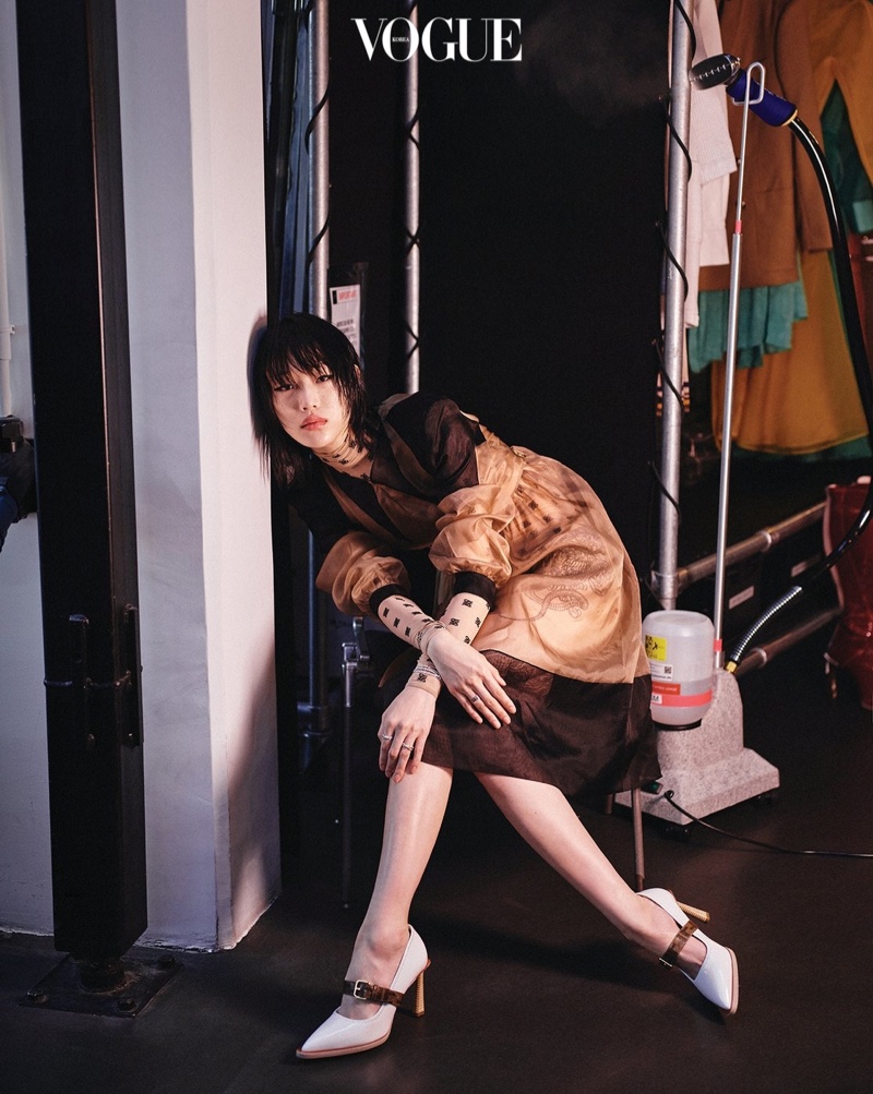 Sora Choi Enchants in Fendi Looks for Vogue Korea