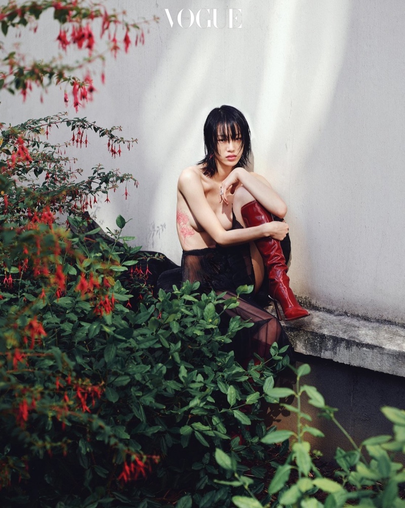 Sora Choi models Fendi for Vogue - Fashion Gone Rogue