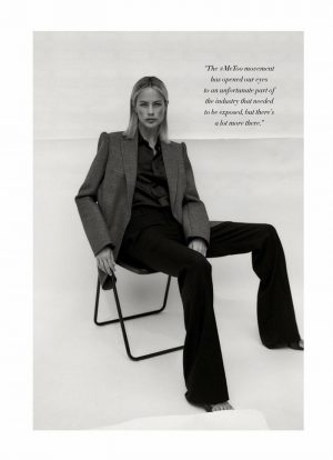 Carolyn Murphy Harper's Bazaar Australia 2019 Cover Fashion Editorial