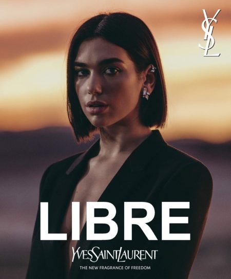 Dua Lipa Yves Saint Laurent Libre Fragrance Campaign