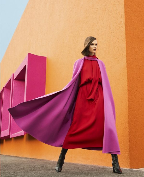 Giedre Dukauskaite Harper's Bazaar US Bright Colors Fashion Editorial