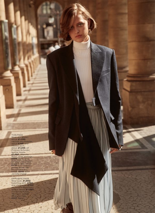 Jip Boxstart Marie Claire UK David Roemer French Girl Style Editorial