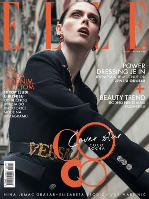 Coco Rocha ELLE Croatia Eniko Szucs Cover Editorial