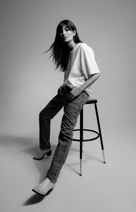 Lily Aldridge Levi's Made & Crafted Collaboration