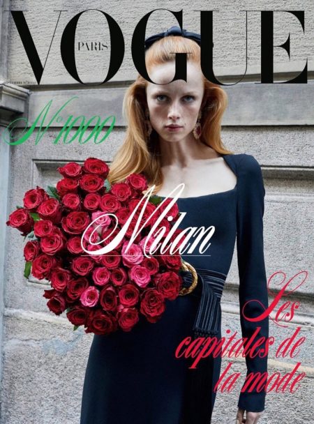 Rianne Van Rompaey Vogue Paris Milan Street Style Cover Fashion Editorial 0562