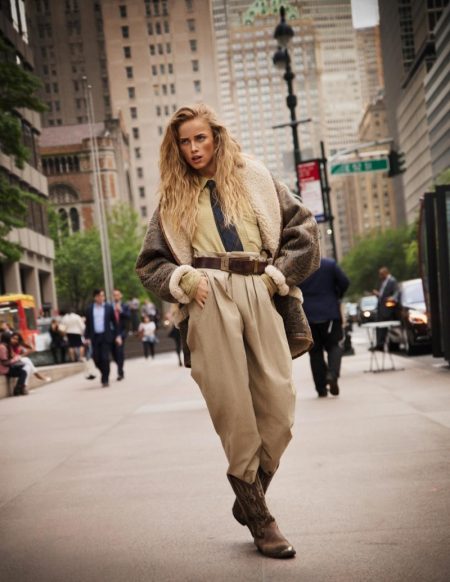 Rianne van Rompaey Vogue Paris 2019 New York Cover Fashion Editorial