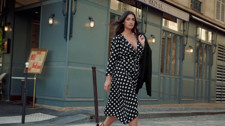 Lorena Duran stars in Violeta by Mango Les Rues de la Mode fall-winter 2019 lookbook