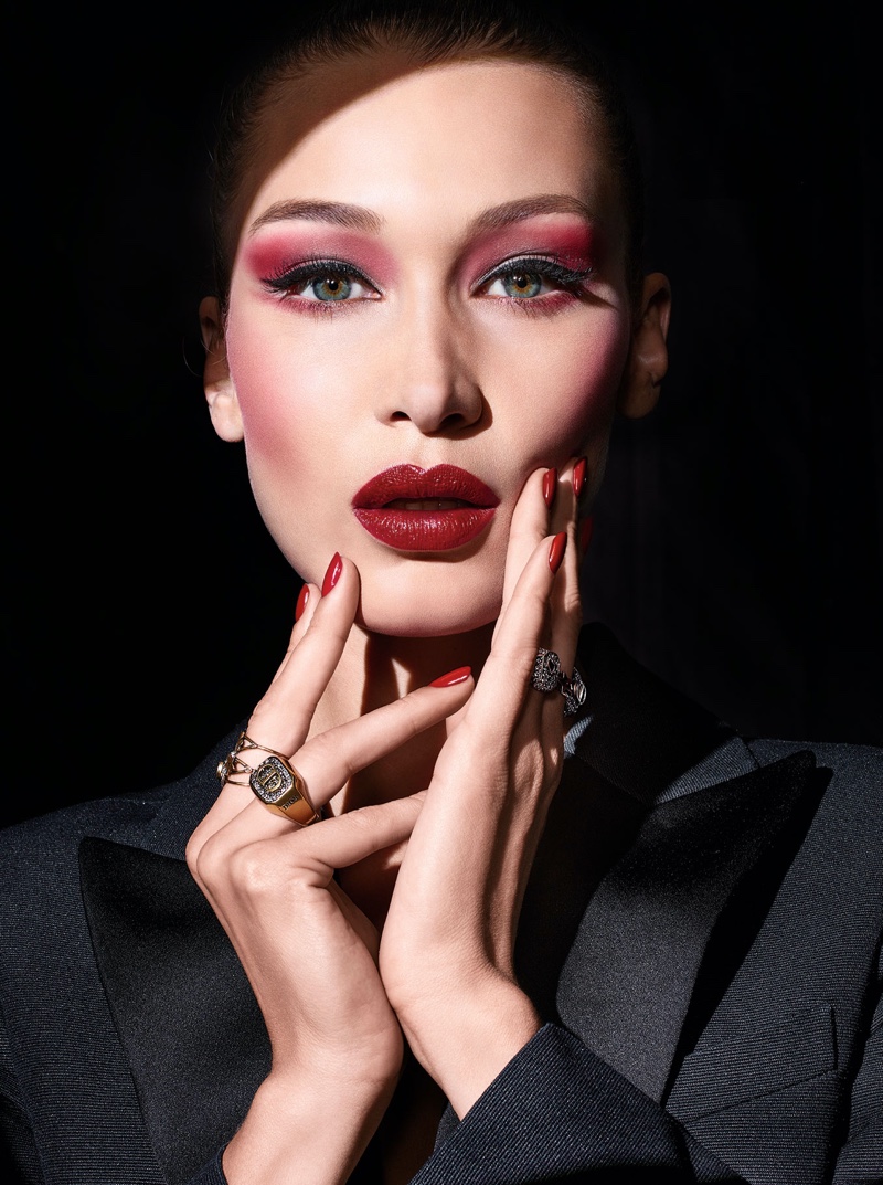 Bella Hadid Halloween Makeup 2019 Campaign
