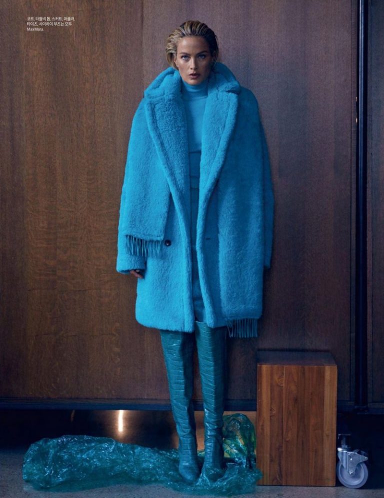 Carolyn Murphy Harper’s Bazaar Korea Max Mara Fashion Editorial