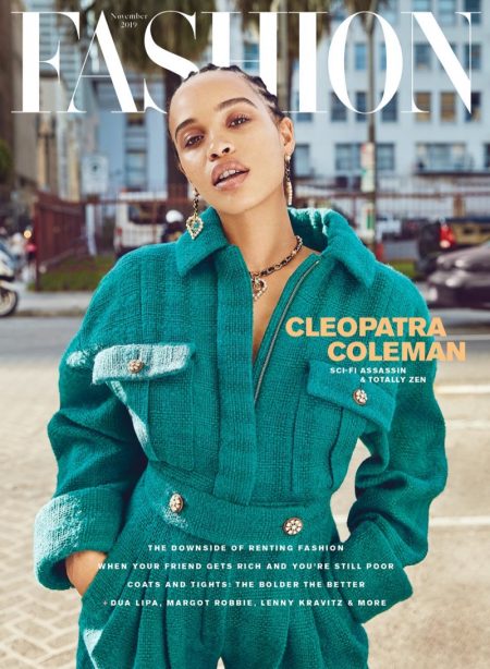 Cleopatra Coleman FASHION 2019 Cover Photoshoot