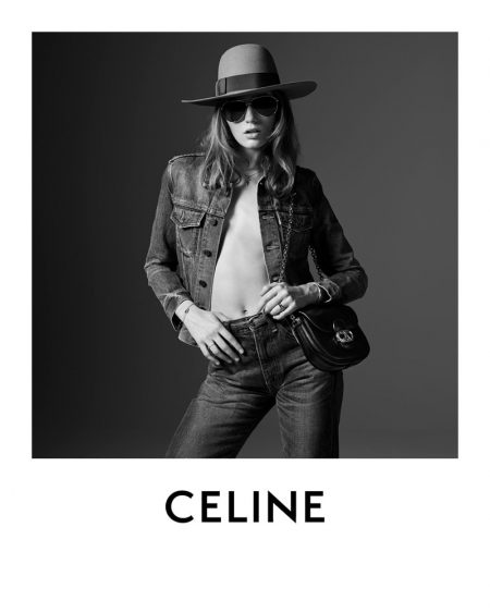 Fran Summers Celine Spring 2020 Denim Portrait