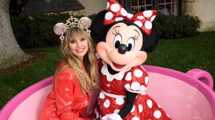 Heidi Klum designs Minnie Mouse ears for Disney Parks. Photo courtesy