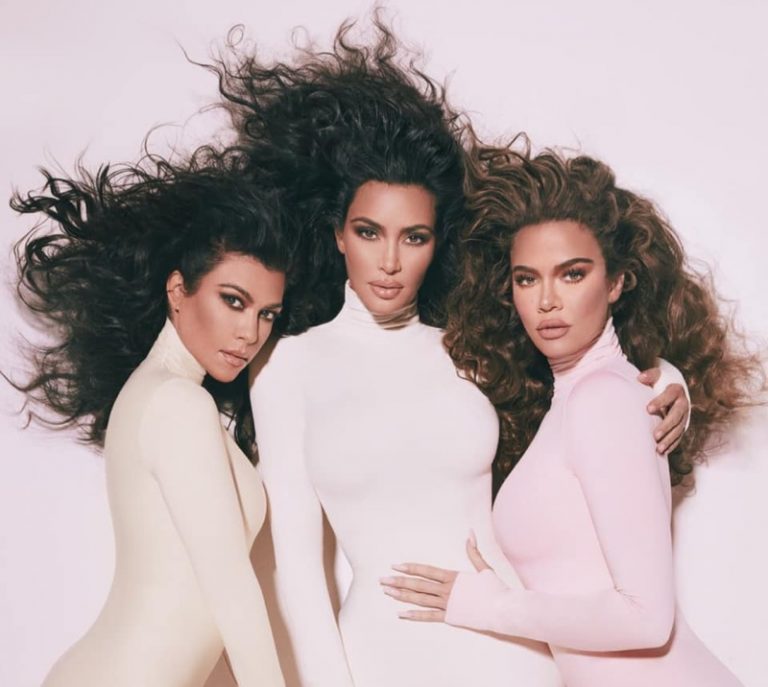 Kim Khloe Kourtney Kardashian KKW Fragrance Campaign