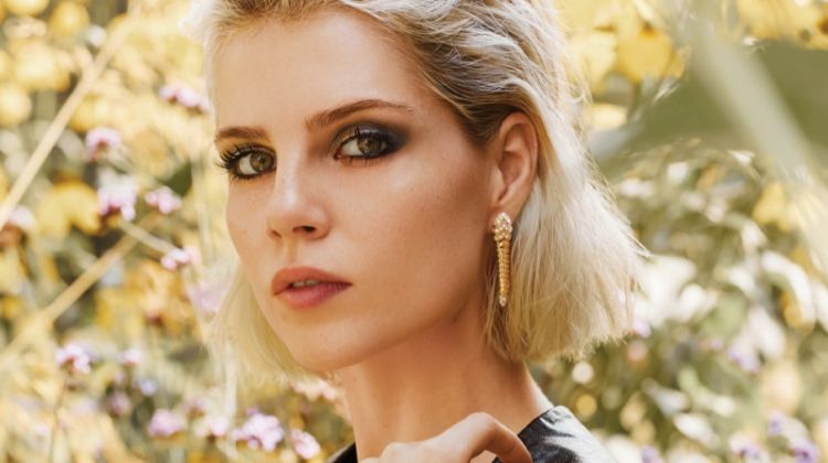 Ready for her closeup, Lucy Boynton wears Bulgari jewelry